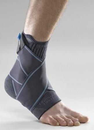 Ligastrap Malleo Enkelbrace met actief bandensysteem - Maat 1 (Omvang 19 - 21cm)