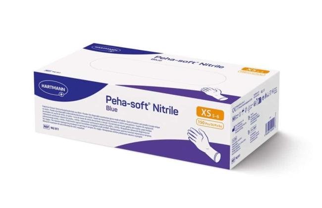 Gants en nitrile Peha-Soft Fino - XS - 150 pièces