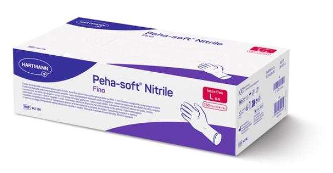 Peha-Soft Fino Nitril handschoenen - Large - 150 stuks
