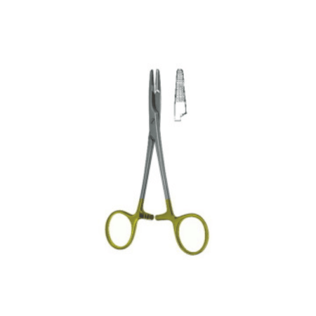 Olsen-Hegar TC Naaldvoerder met schaar - 14cm