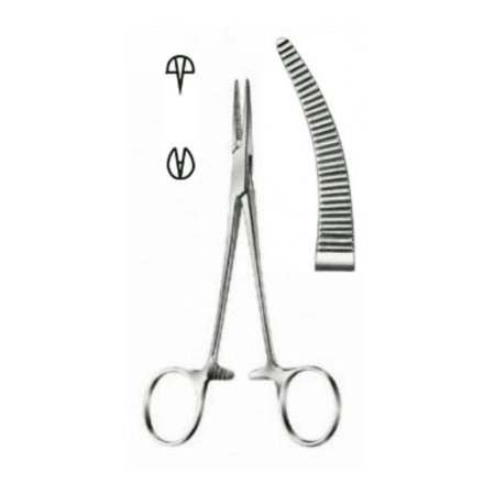 Halstead-Mosquito 1x2 - gebogen - 12,5cm