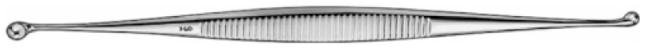 AESCULAP Martini Dubbele huidcurette - Large - 14cm