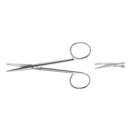 Aesculap ciseau Metzembaum pt/pt - courbe 10,5cm