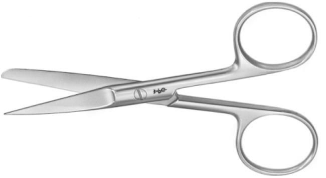 Aesculap ciseaux Chirurgicaux - droit pt/ms 14,5cm (ref:BC324R)