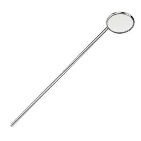 Keelspiegel op handvat - Ø 12mm