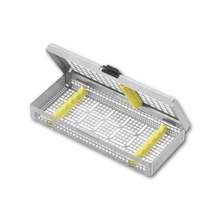 Aesculap Boîte é instruments - inox 18,8 x 8,4 x 3 cm  (gaatjes)