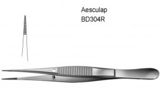 AESCULAP Fijn Anatomisch pincet - Recht - 13cm