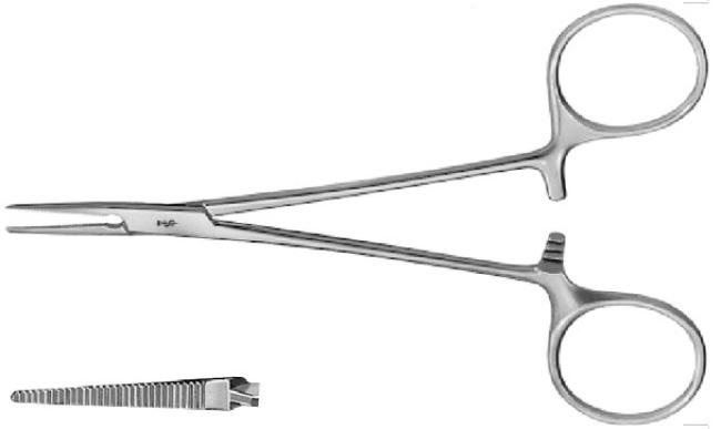 AESCULAP Halsted-Mosquito - Recht - 12,5cm