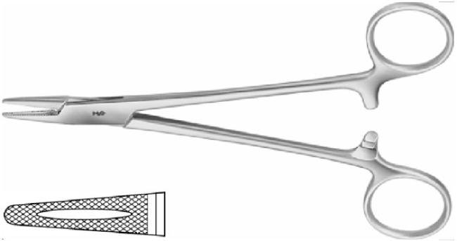 AESCULAP Crile-Wood Naaldvoerder - 16cm