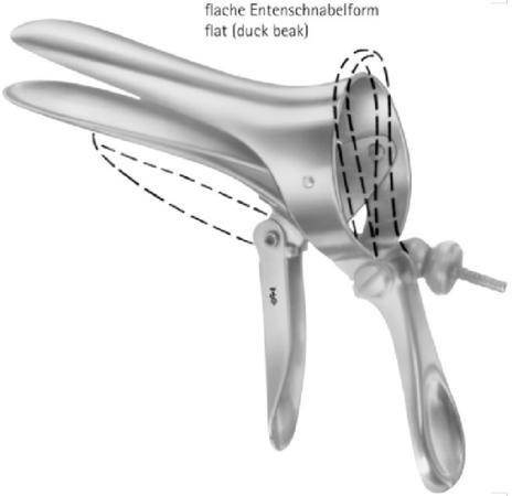 AESCULAP Cusco vaginaal speculum - 115 x 37mm