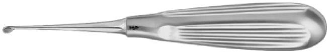 AESCULAP Botcurette #1 - 6,8mm breed - 18cm