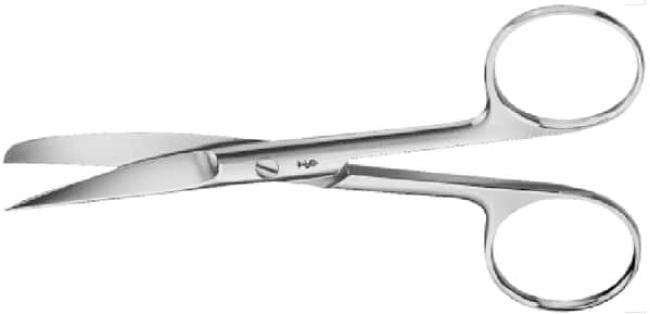Aesculap Ciseaux chirurgic courbure ascendante pt/st 14,5cm