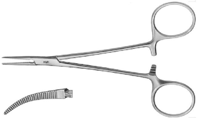 AESCULAP Halsted-Mosquito - Gebogen - 12,5cm