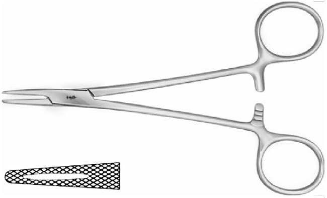 AESCULAP Mayo-Hegar naaldvoerder - 15cm