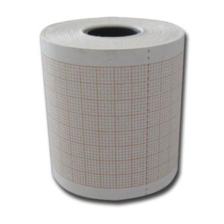 Papier ECG pour Cardiopocket - 3 pistes - 50mmx25m - 10 rouleaux