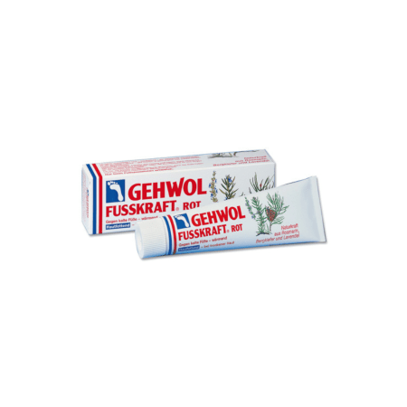 GEHWOL Fusskraft Verwarmende crème (rood) - 75ml